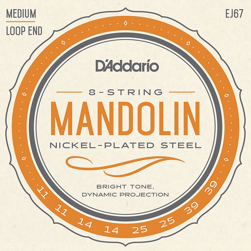 D'addario J67 Nickel Wound Mandolin Strings Ireland