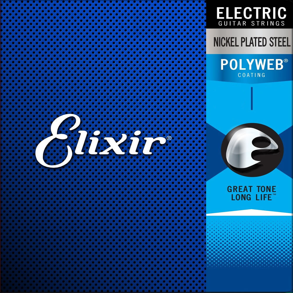 Elixir Polyweb Electric Guitar Strings Ireland