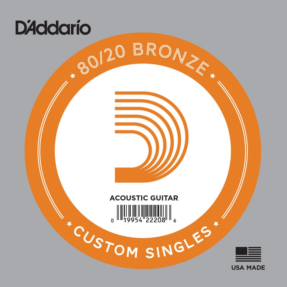 D'addario Bronze Wound Single Strings Ireland