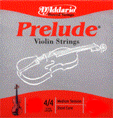 D'addario Prelude Violin Single Strings