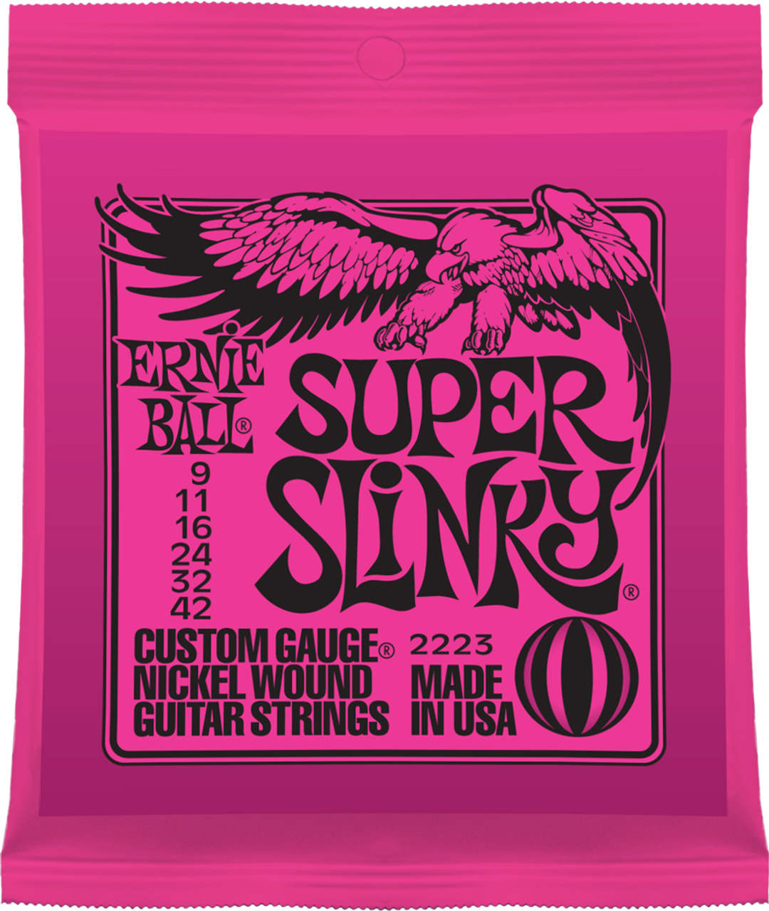 Ernie Ball 8-38 Extra Slinky Nickel Wound Electric Guitar Strings - Twin  House Music