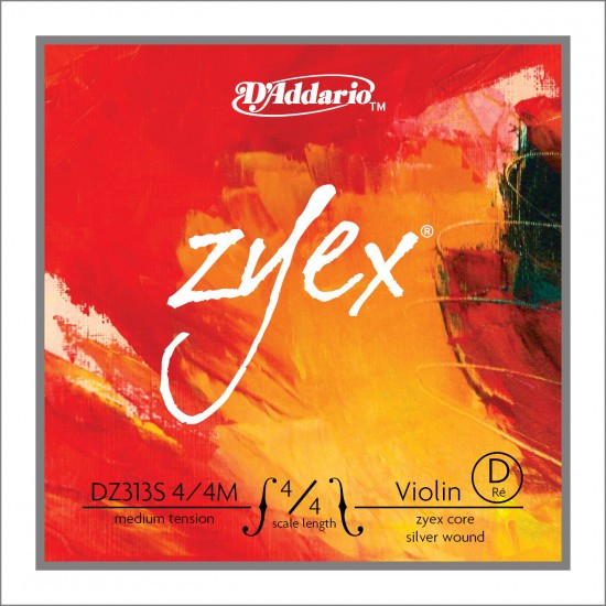 D'addario Zyex Violin Singles Strings