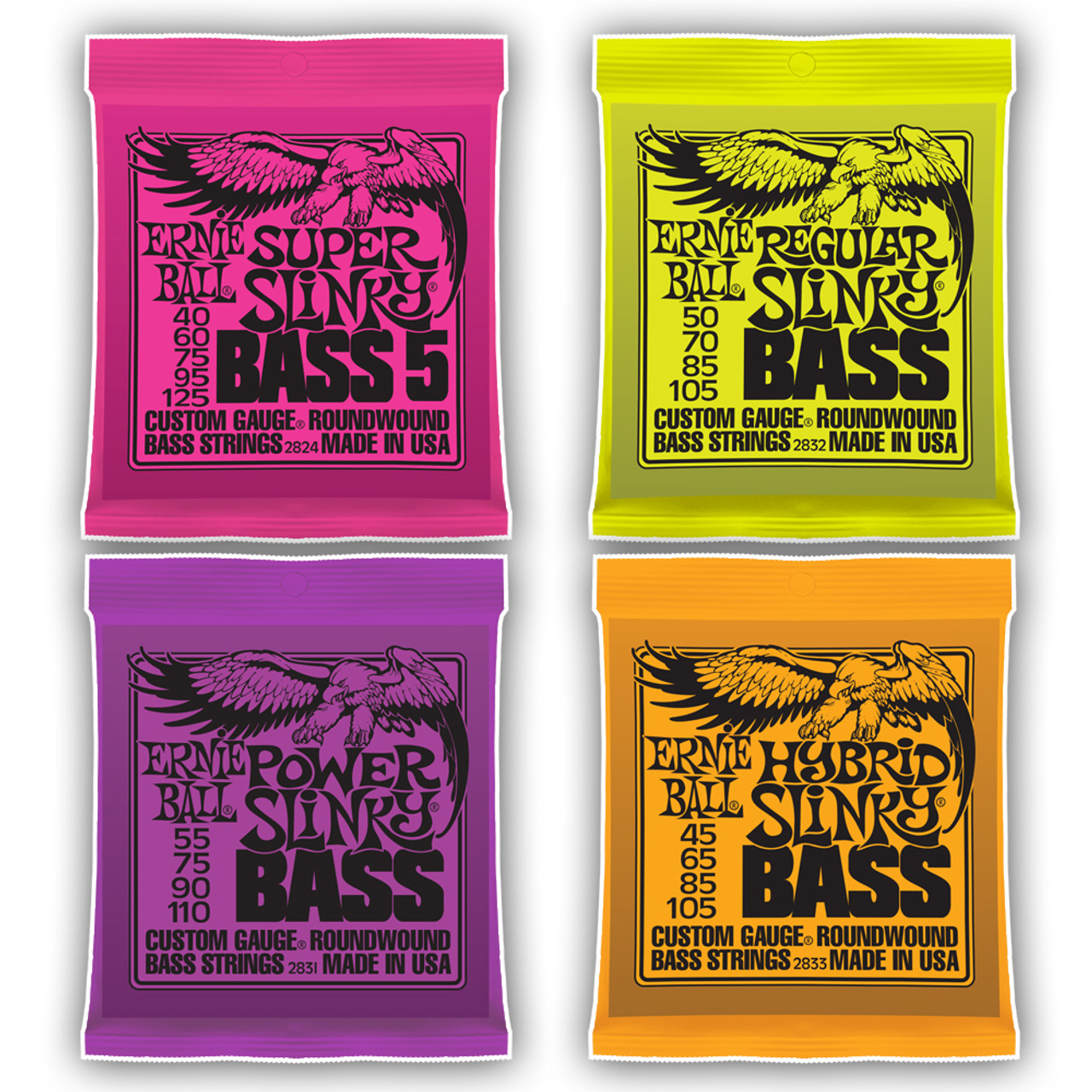 Ernie Ball Slinky Bass Strings Ireland. Buy online now Ernie Ball Slinky Bass Strings Ireland. Buy online now