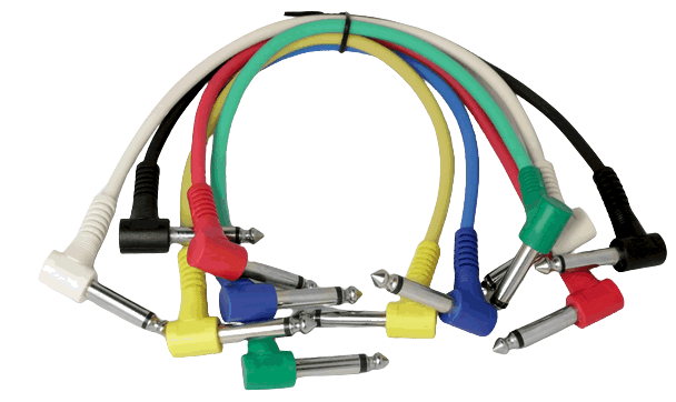 Kirlin Coloured Patch Cable 6 Pack