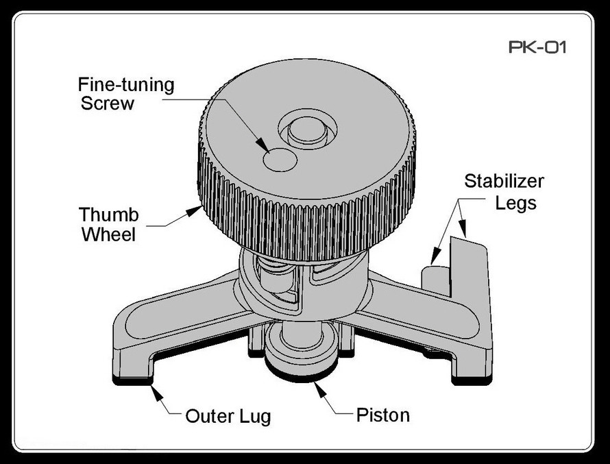 Pitch Key Guitar Tuning Tool