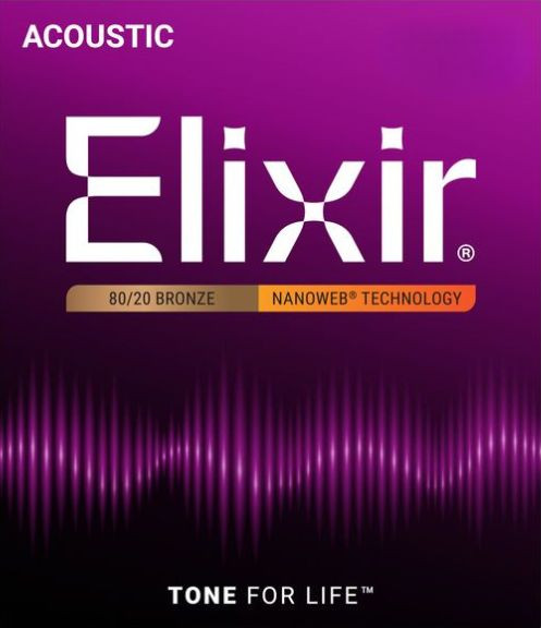 Elixir 11152 80/20 Nanoweb 12 String Guitar Set 10-47 ireland