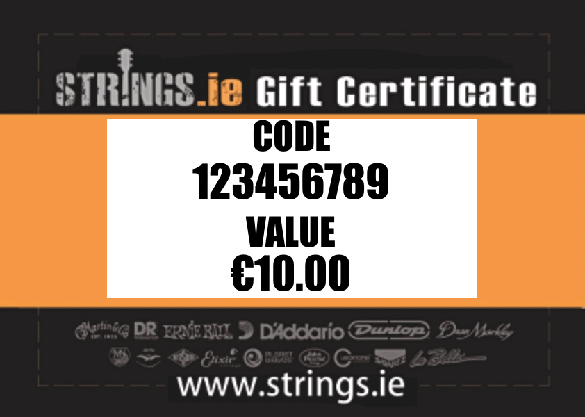 Strings.ie Gift Card Ireland