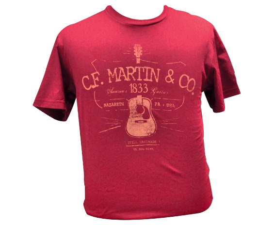 Martin D28 Red T-shirt
Ireland
