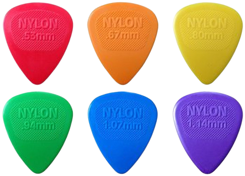 Dunlop Midi Nylon Plectrums Ireland