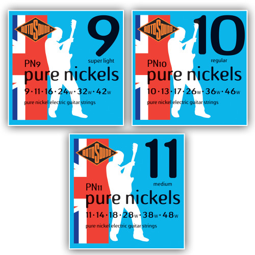 Rotosound Pure Nickel Electric Guitar Strings