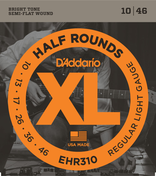 Daddario EHR310 Half Rounds Electric Guitar Strings