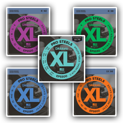 D'addarop ProSteels Electric Guitar Strings