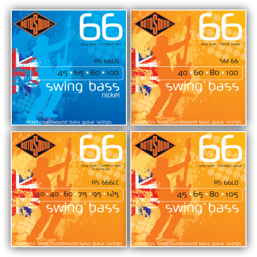 Rotosound 66 Swing Bass Guitar Strings