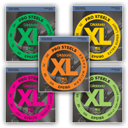 D'addario ProSteels Bass Guitar