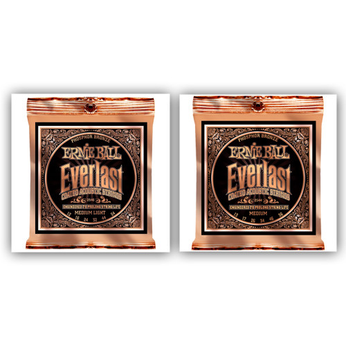 Ernie Ball Everlast Phosphor Bronze Strings