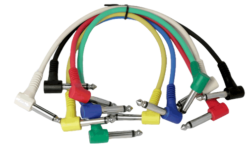 Kirlin Coloured Patch Cable 6 Pack