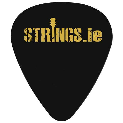 Strings.ie Black Celluloid Plectrum 10-pack
Ireland