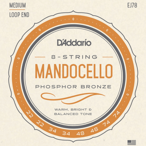 D'addario EJ78 Mandocello Strings Ireland