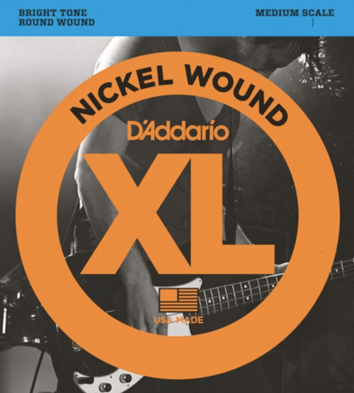 D'addario Medium Scale Bass Strings Ireland
