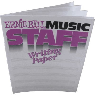 Ernie Ball Staff Writing Paper 