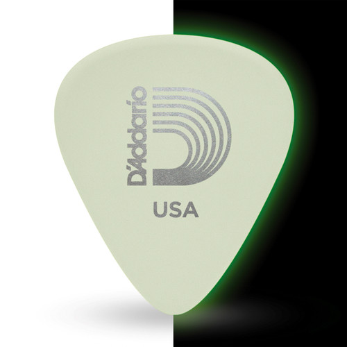 D'Addario Glow In The Dark Celluloid Picks Ireland