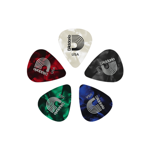 D'Addario Classic Pearl Celluloid Assortment Picks