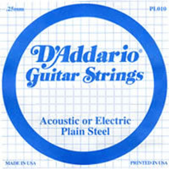 D'addario Plain Ball End Single Strings