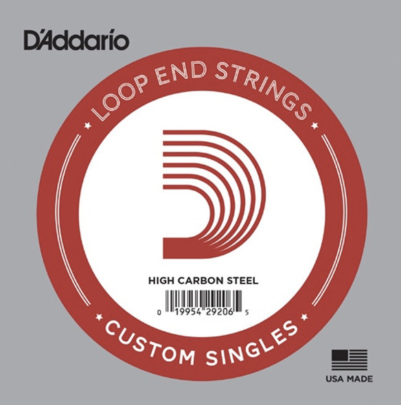 D'Addario Plain Loop End Single Strings