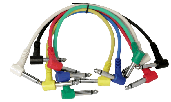 Kirlin Coloured Patch Cable 6 Pack Kirlin Coloured Patch Cable 6 Pack