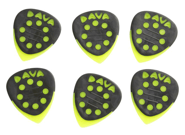 Dava Grip Tips Nylon Medium 6-Pack Light Green from www.superstrings.com