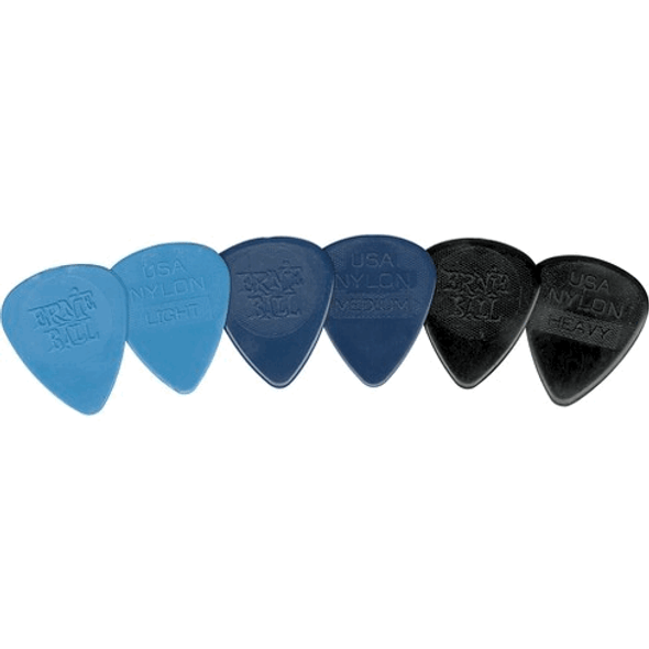 Herdim Standard Nylon Guitar Pick - U2's The Edge Favorite Pick 113 Blue  .87 mm