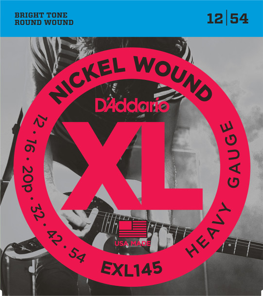 D'addario EXL145 Electric Guitar Strings (12-54)