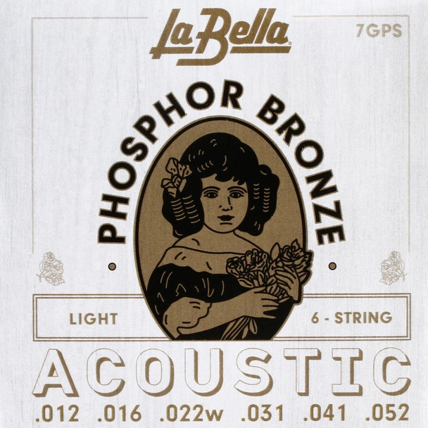 La Bella Phosphor Bronze Acoustic Guitar Strings Ireland