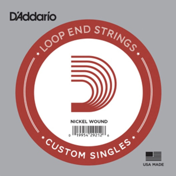 D'Addario Nickel Wound Loop End Single Strings Ireland