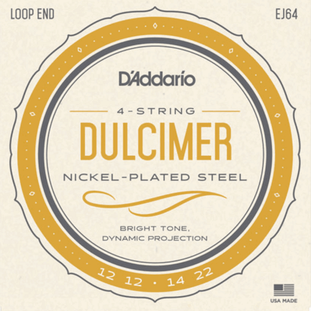 D'addario EJ64 Mountain Dulcimer Strings Ireland