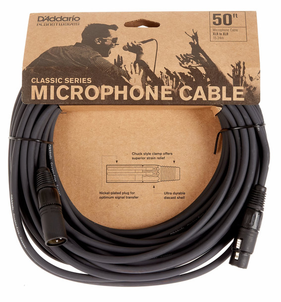 D'addario Classic Microphone Cables Ireland