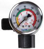 Stealth RO pressure gauge fitting assembly 