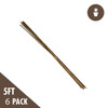 5' Natural Bamboo Stakes Heavy