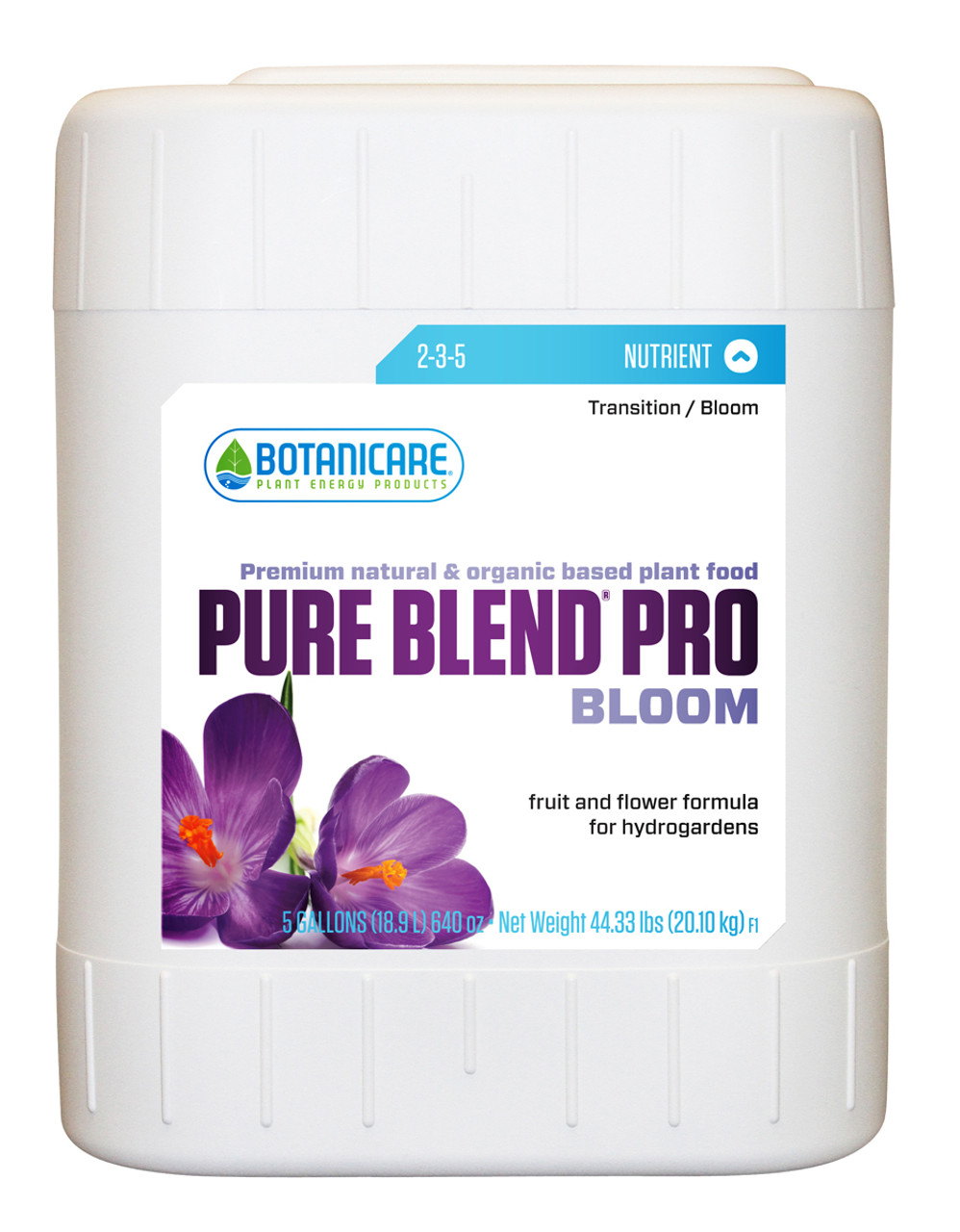 Botanicare Pure Blend Pro Bloom 5 Gallons