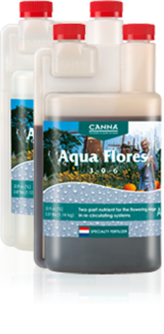 CANNA Aqua Flores Set of A & B 5 Liters