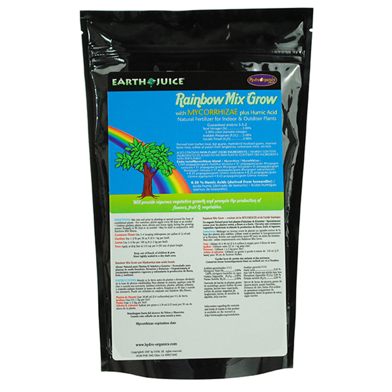 Earth Juice Rainbow Mix Grow (Original Formula) 5 lb