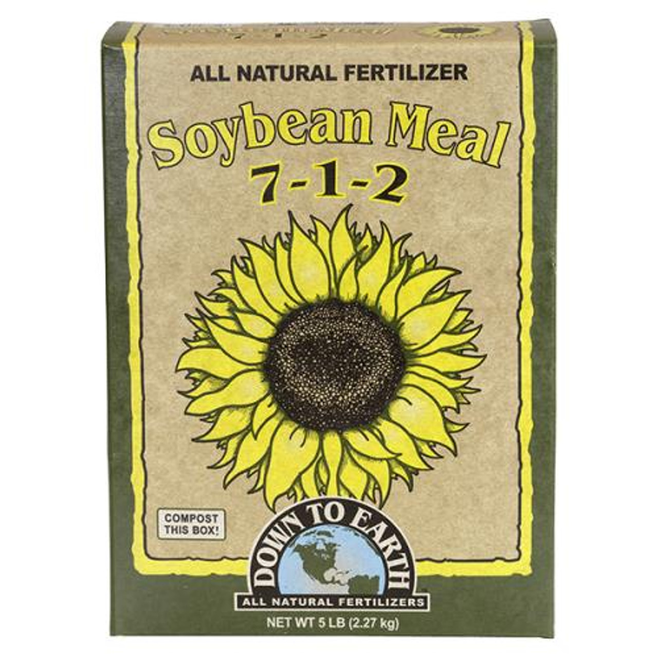 Down To Earth Organic Soybean Meal - 5 lb