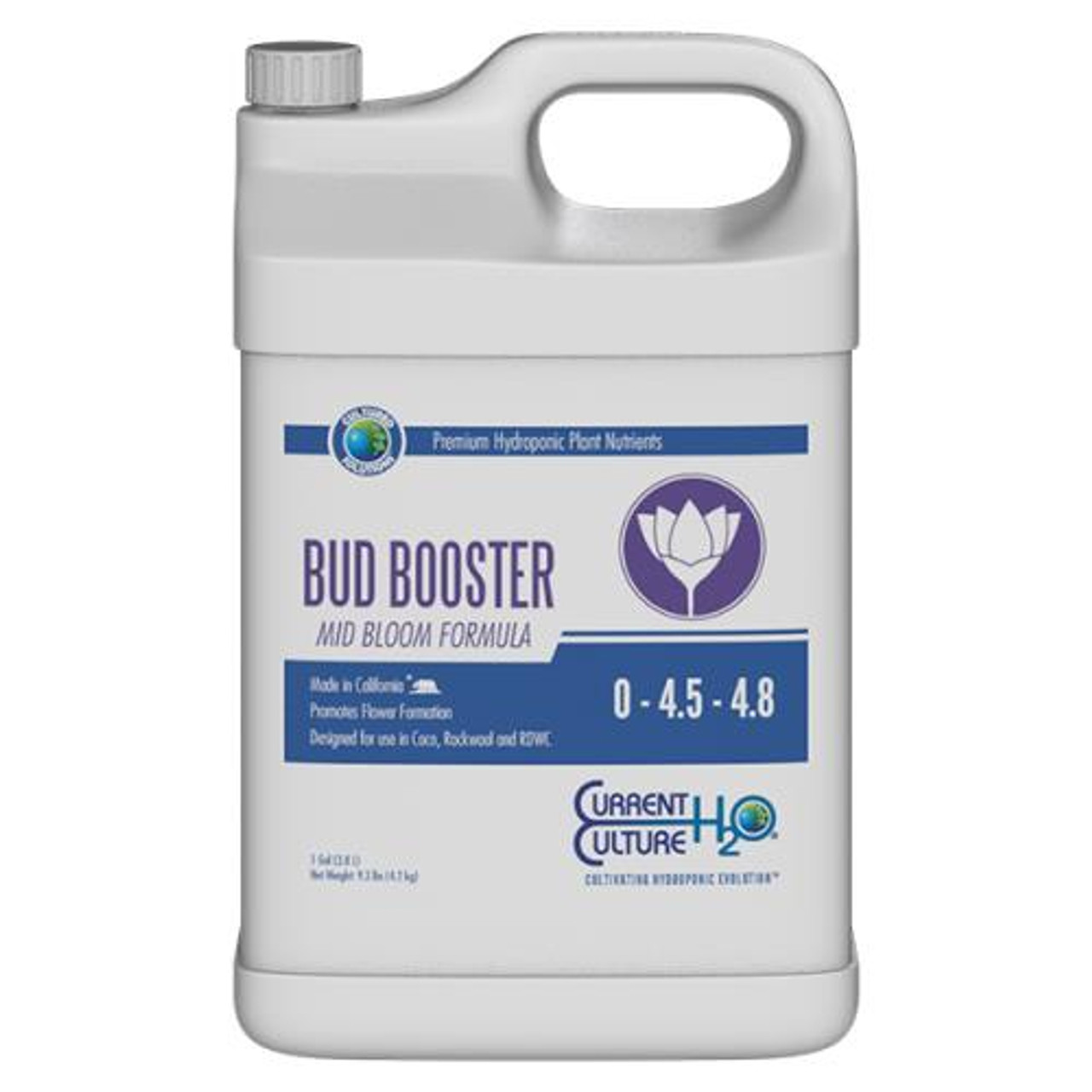 Cultured Solutions Bud Booster Mid Bloom 0 - 4.5 - 4.8 Quart