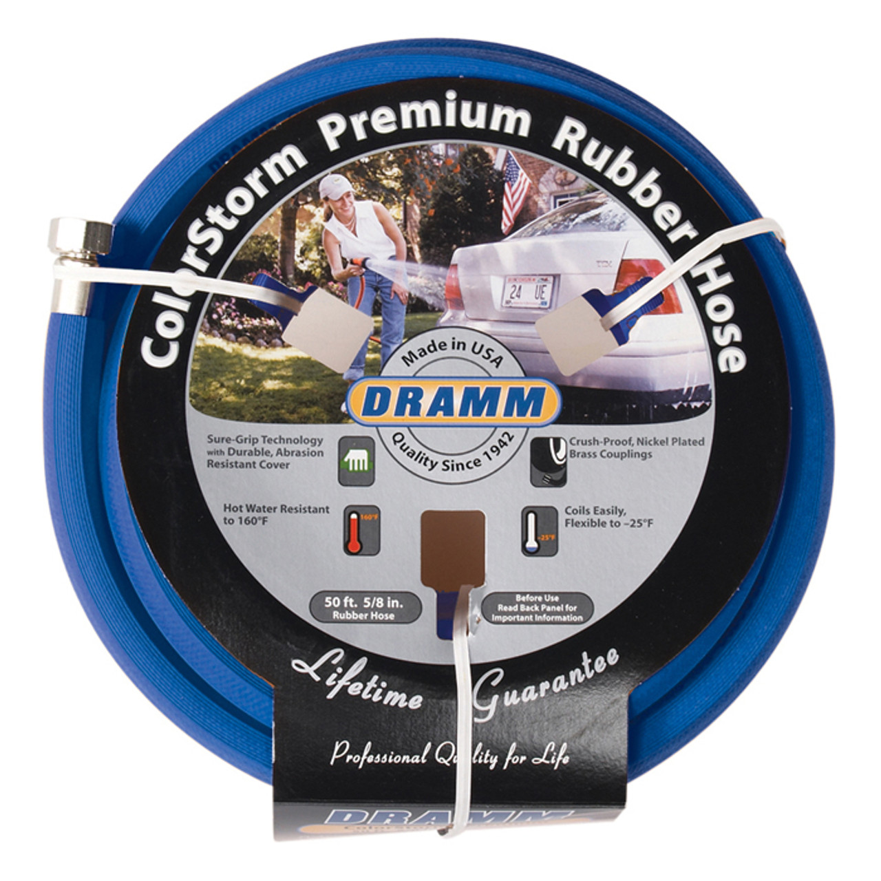 DRAMM HOSE 5/8 X 50FT BLUE