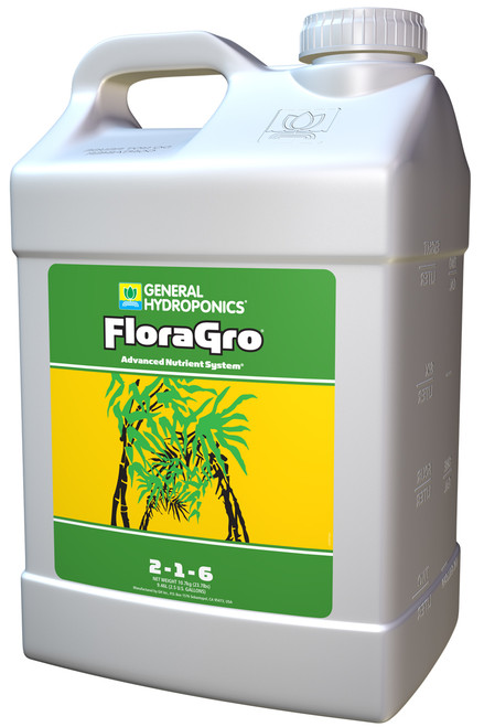 General Hydroponics FloraGro 2.5 Gallons