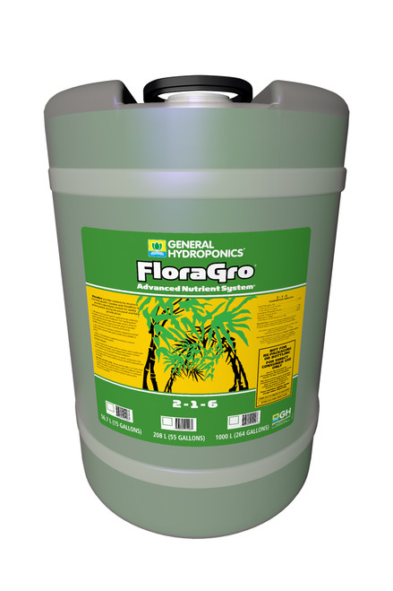 General Hydroponics FloraGro 15 Gallons