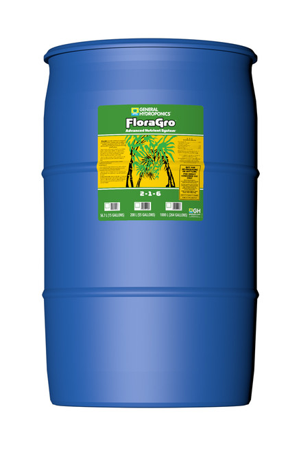 General Hydroponics FloraGro 55 Gallons