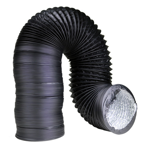 6'' Light Proof Black Ducting