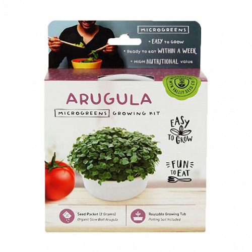 This single serve mini microgreens kit is a fun and inexpensive way to start growing microgreens for sandwiches, salads and garnishes.
