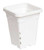 White Square Buckets